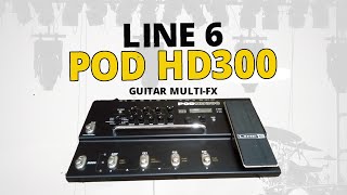 Video thumbnail for LINE 6 POD HD300 Guitar Multi Effects Demo by Guitar Gear Spot