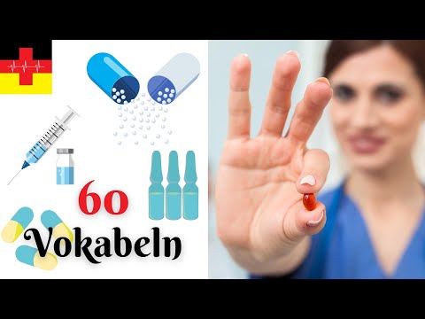 Die wichtigsten 60 Vokabeln für das Medikamentenmanagement - Deutsch lernen für die Pflege
