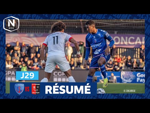 J29 I US Concarneau - US Boulogne CO (1-1), le résumé I National FFF 2024-2025