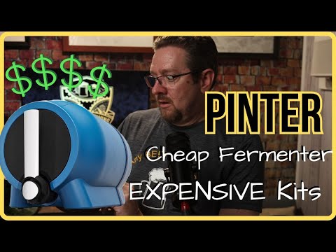 Pinter Brew System - Cheap Fermenter.... EXPENSIVE Beer Kits