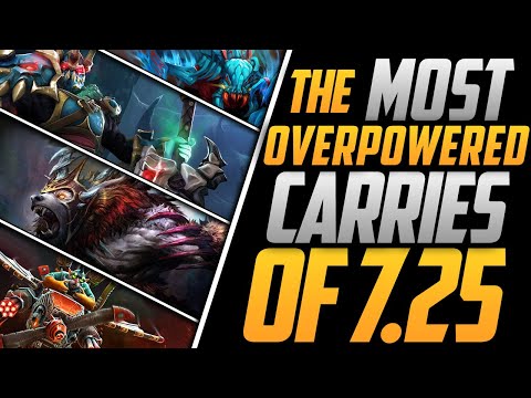 The 4 Most OVERPOWERED Carry Heroes of 7.25 | Who Were The BIGGEST WINNERS? BSJ Dota 2 Discusses!