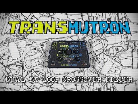 Boredbrain Transmutron Dual FX Loop Crossover Filter for guitar pedals & eurorack