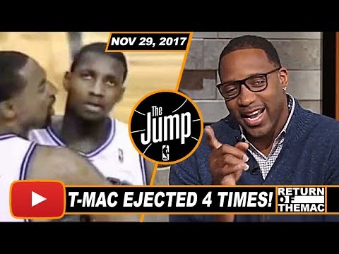 Tracy McGrady Talks About Getting Ejected 4 Times From Game | The Jump | Nov 29, 2017