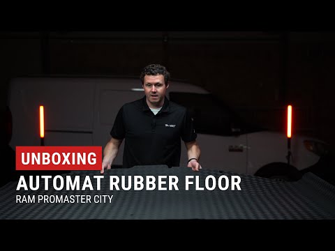 Unboxing Legend AutoMat-Bar Rubber Floor for RAM ProMaster City