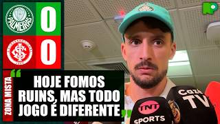 VEJA O QUE PIQUEREZ FALOU NA ZONA MISTA APÓS PALMEIRAS 0 X 0 INTERNACIONAL NO BRASILEIRÃO 2026