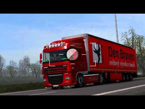 ETS2 DAF XF 105.460 Beroun - Dvůr Králové