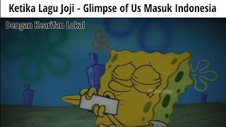 Download lagu Kau memainkan not yang salah Squidward ll Joji - Glimpse of Us Sunda #meme #music #memespongebob mp3