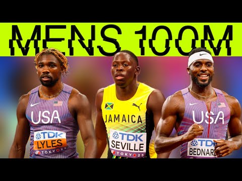 Men's 100m Semi Finals : Kenny Vs Kishane , Oblique Recovers 