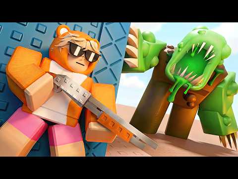 I Survived 100 WAVES in Roblox