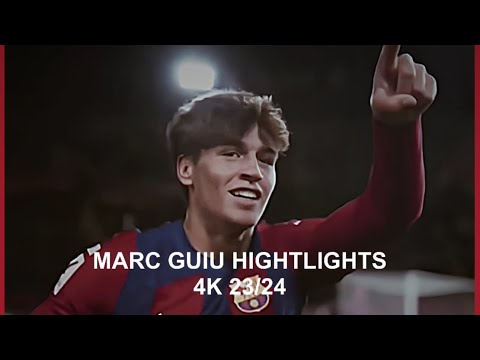 Marc guiu hightlights 2023/2024 season Barcelona