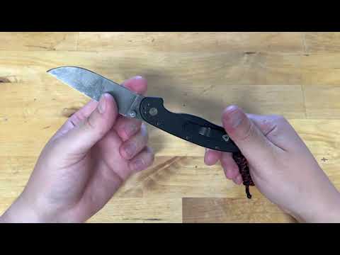 AUS-8 Edge Retention Test and results