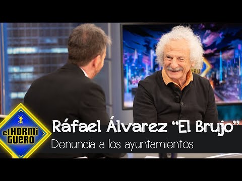 La denuncia de Rafael Álvarez "El Brujo": "Los ayuntamientos tardan mucho en pagar" - El Hormiguero