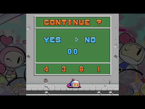 Super Bomberman 2 - Game Over (SNES)