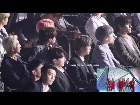 (Eng sub) BTS REACTION TO (G)I-DLE | Speech "NEXT LEADER" | TMA 2019