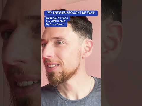 ‘MY ENEMIES BROUGHT ME WAR’ - Darrow O’Lykos - RED RISING by Pierce Brown #redrising