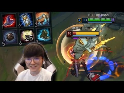 ASSASSIN GALIO IS BACK ON THE MENU! -  Faker's ProHUD™️ Highlights