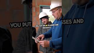 This is How Builders See the Future 🏗️👓 #AR #ConstructionTech