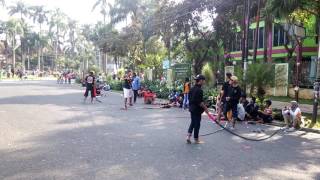Kelompok penggemar pecut/cambuk Malang