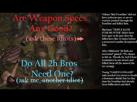 How Good are Weapon Masteries? How I Use Them on My Frontline - Battle Brothers Guide