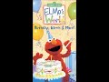 Elmo S World Birthdays Games More 2001 VHS Higher Quality