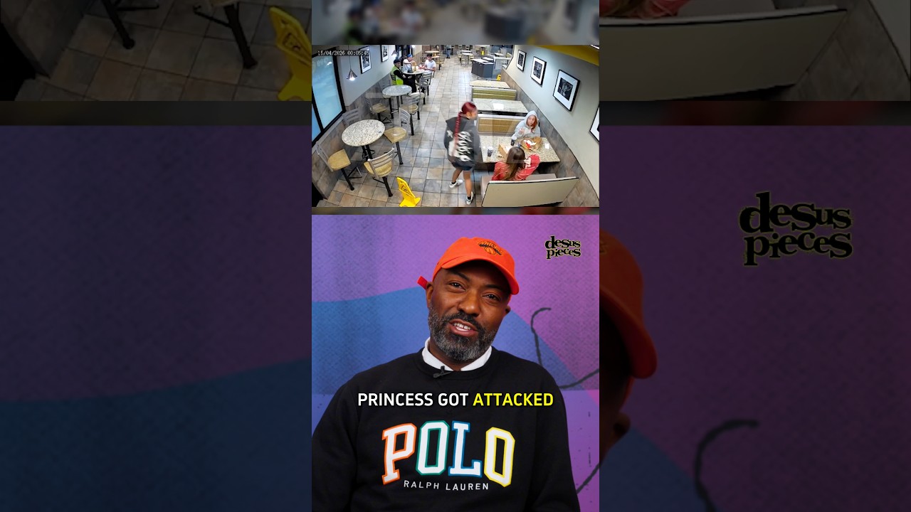 Did Ice Spice stage this fight at McDonald's?