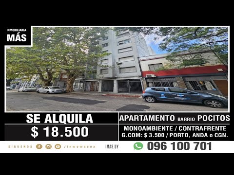 Video de YouTube - Apartamento Monoambiente Pocitos Montevideo iMas.uy L *