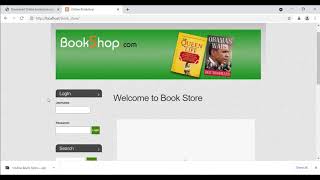 Online Book Store Project using PHP and MySQL Source Code