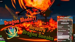 New Dragon Sword Heart? + More Rework Dragon Sneaks Update 24 Soon!? (Blox Fruits)