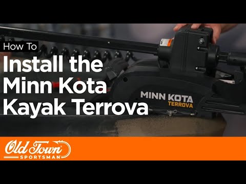 How To Install Your Minn Kota Kayak Terrova Trolling Motor