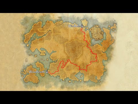 Elder Scrolls Online : Running from Skyrim to Valenwood