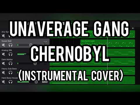 UNAVERAGE GANG - CHERNOBYL (instrumental cover) GarageBand Dark Beat