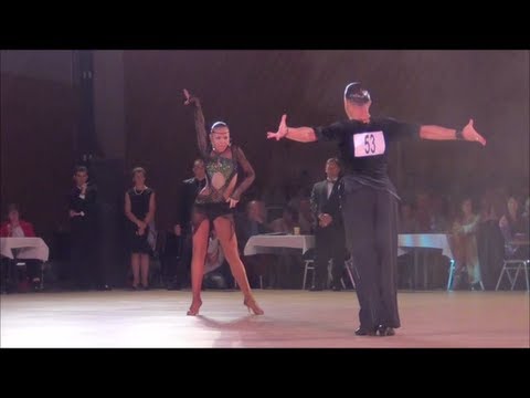 Luxembourg Open 2013 - WO LAT - solo Samba - Yury Simachev & Anastasia Klokotova