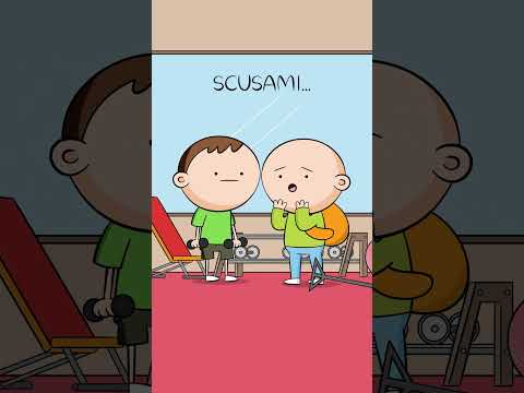 Quando ti fai i video in palestra.