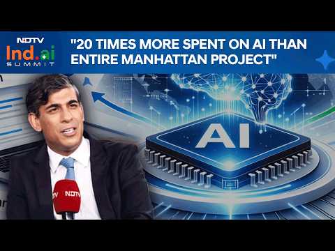 "20 Times More Spent On AI Than Entire Manhattan Project": Rishi Sunak