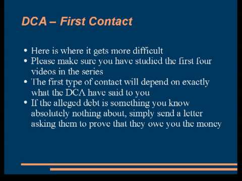 Debt Collection Agencies - First Contact 1