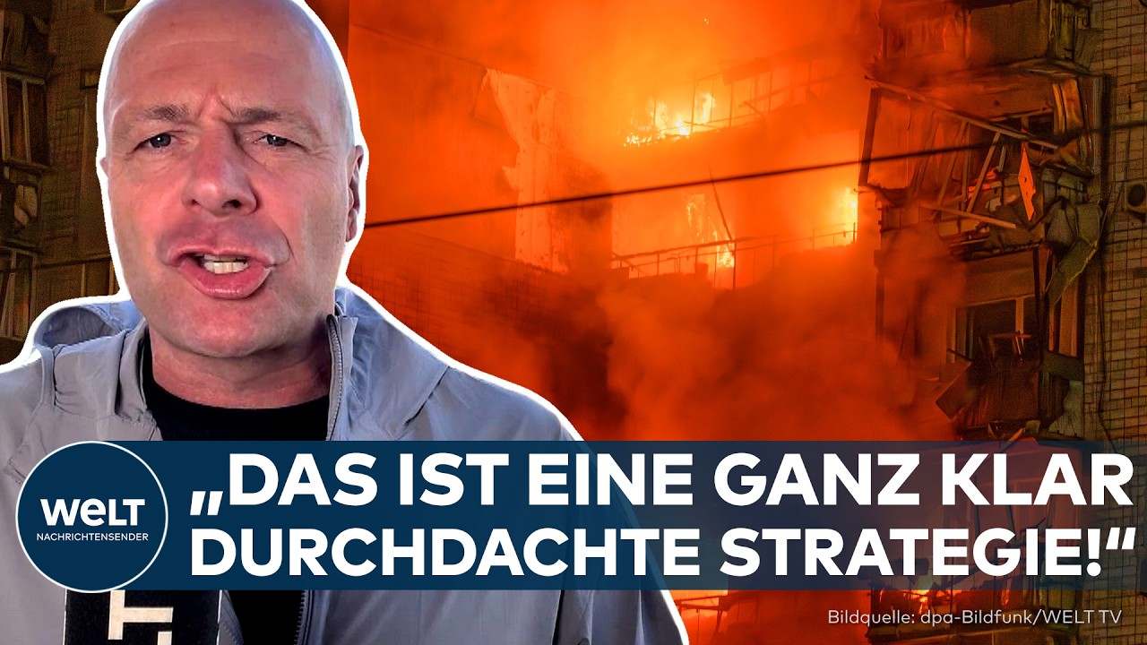 UKRAINE-KRIEG: Putins perfide Luftschläge! „Das ist eine ganz klar durchdachte Strategie!“