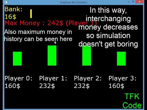 C++ Programs #1 | Bet Simulator