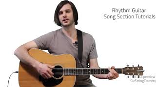 Songs About Rain Guitar Lesson - Gary Allan