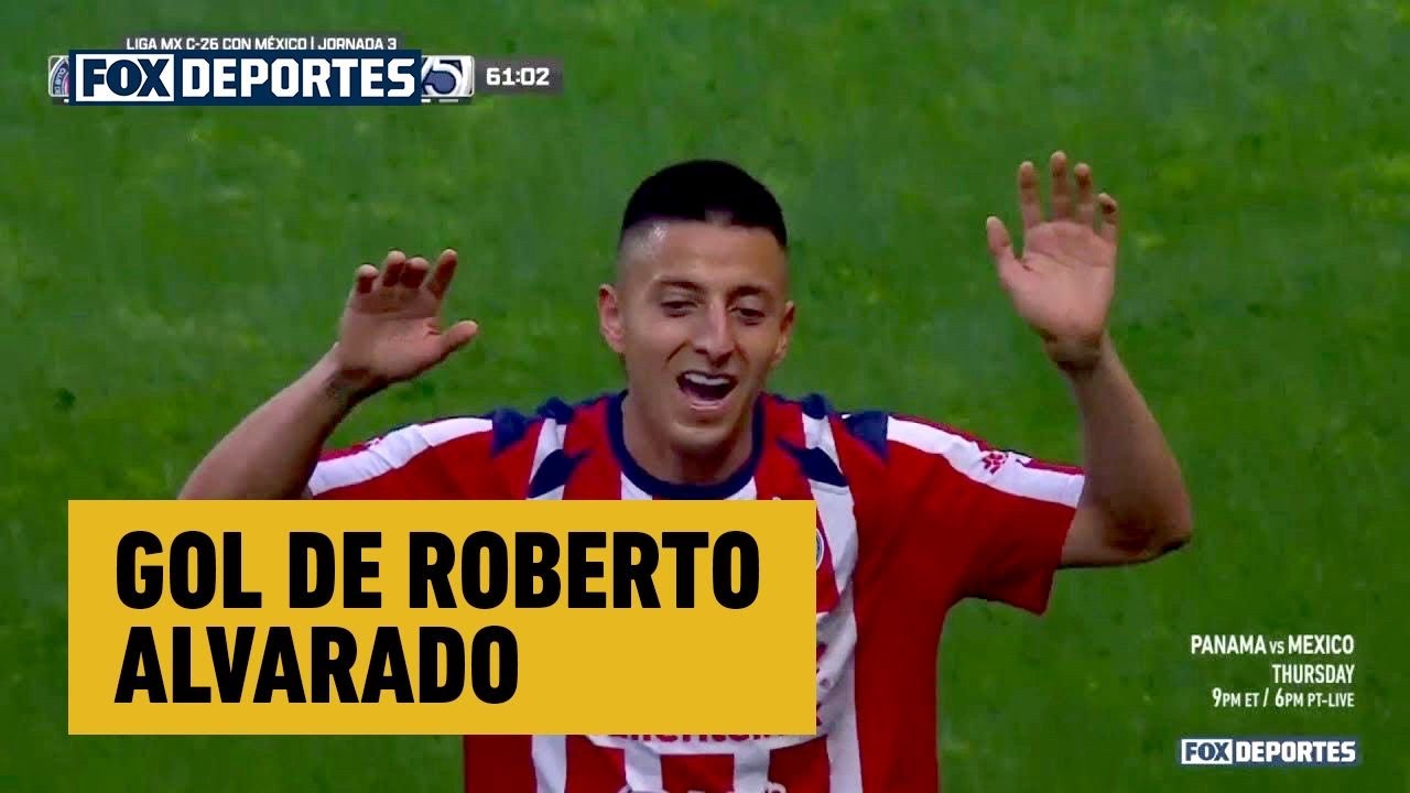 😎🔥 GOL DE ROBERTO ALVARADO | CD Guadalajara 2-0 Querétaro FC | Jornada 3 | Liga MX