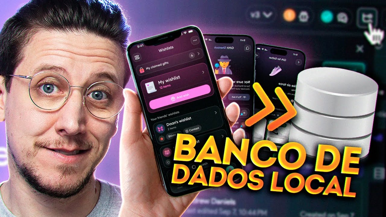 Crie aplicativos em FlutterFlow com banco de dados local