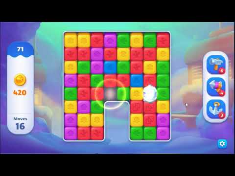 Fishdom Blast Level 71 - NO BOOSTERS GAMEPLAY 🐠 | SKILLGAMING ✔️