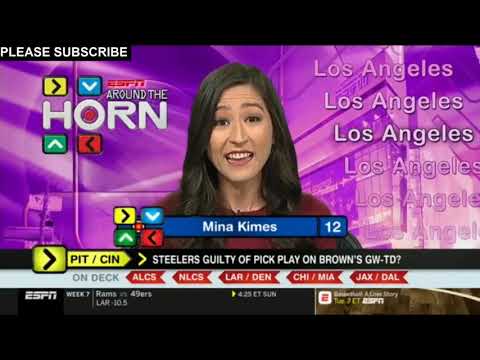 Around The Horn 10 15 18   Speaks afraid of roughing penalty on Brady TD