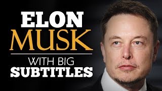 ENGLISH SPEECH  ELON MUSK: Future AI and Mars (Eng