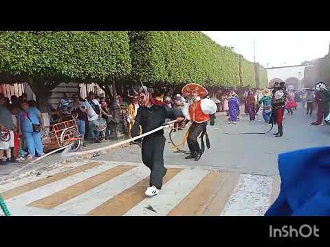 Torito San Antonio familia Rocha diablo vs charro chicotazos danzas unidas 