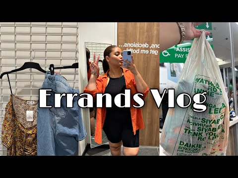 ERRANDS VLOG ||  Shopping || food || Haul #zay #papi