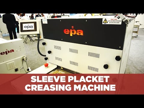 Sleeve Placket Creasing Machine | EPA 203