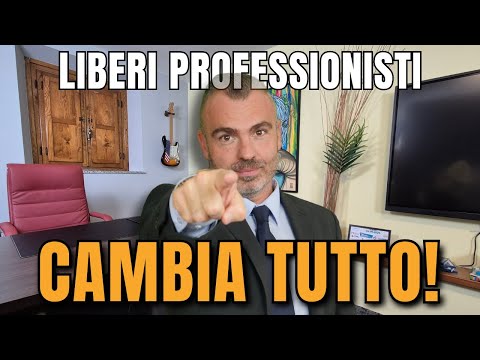 Liberi Professionisti e Partita IVA FORFETTARIA- CAMBIA TUTTO!