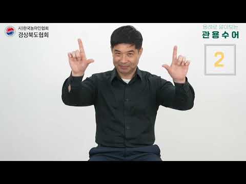「신나다」의 한국수어 표현
