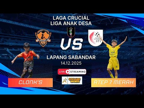 LAGA PENENTUAN! Clonk’s Cipanas vs Atep 7 Merah U-10 | Liga Anak Desa Cianjur 2025