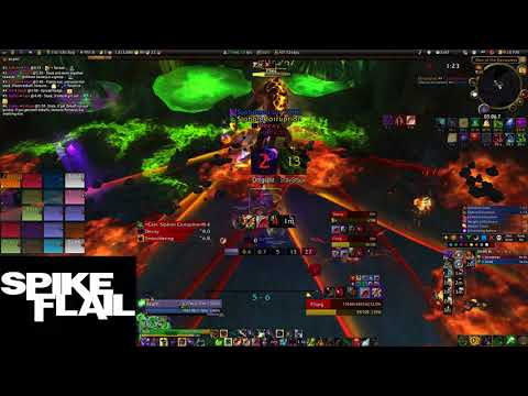 Spike Flail vs. Mythic Felhounds of Sargeras - Lock PoV